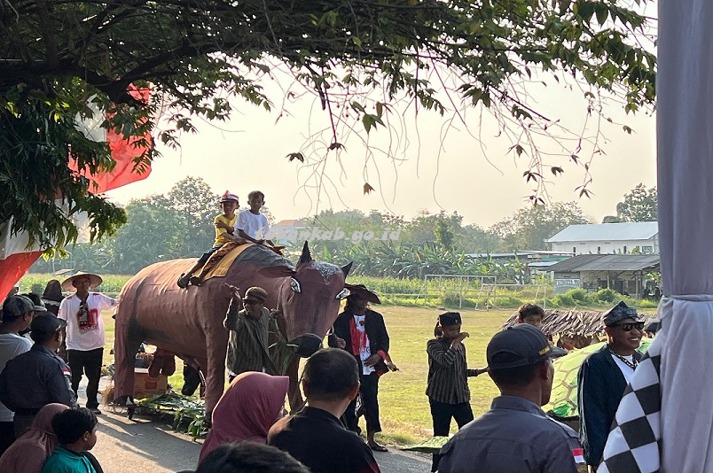 Dalam Rangka HUT ke-80 RI, Kelurahan Karang Gelar Karnaval, Libatkan 1.000 Peserta