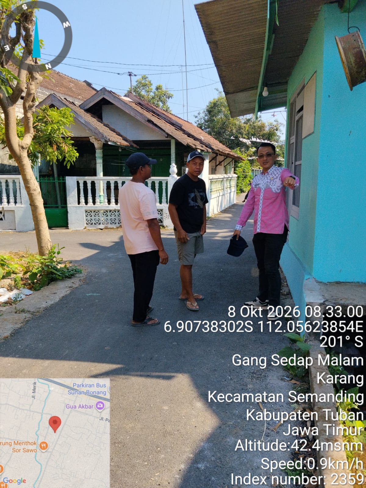 Lurah Karang Turun Langsung Cek TKP, Tindak Lanjuti Permasalahan Sampah di Lingkungan Warga