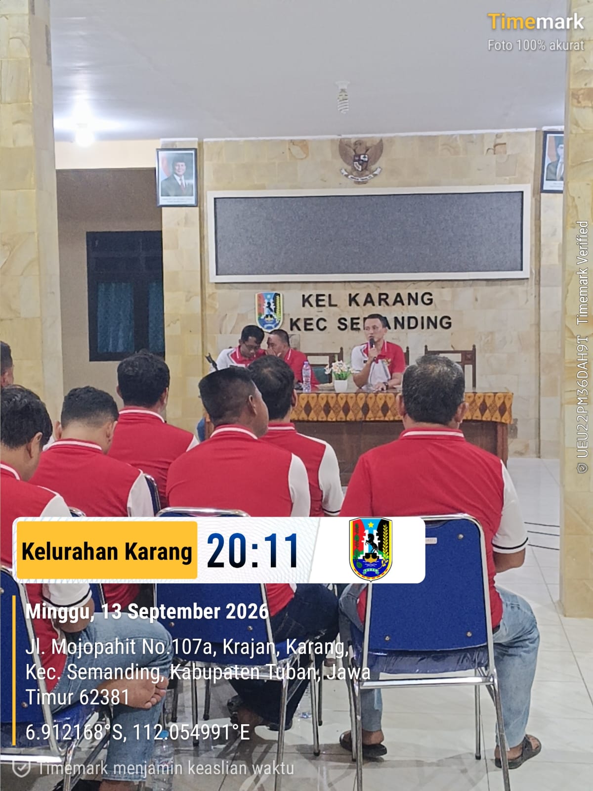 Rapat Laporan Pertanggungjawaban dan Pembubaran Panitia PHBN Kelurahan Karang Tahun 2026 Berlangsung Meriah dan Penuh Kebersamaan